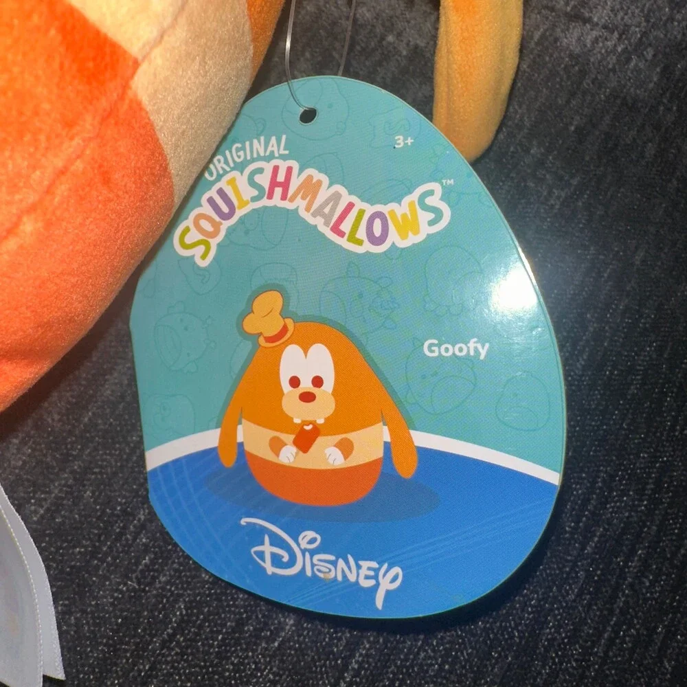 Disney Squishmallows Goofy Plush Soft Stuffed Toy 3+ New with Tags